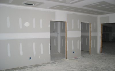 Offices drywalling